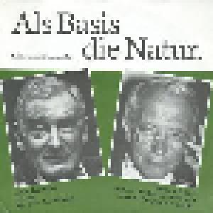 Jürgen von Manger, Richard Münch: Als Basis Die Natur - Cover