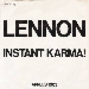 John Lennon: Instant Karma! (7") - Bild 1