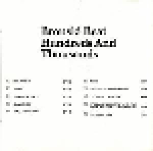 Bronski Beat: Hundreds & Thousands (CD) - Bild 4