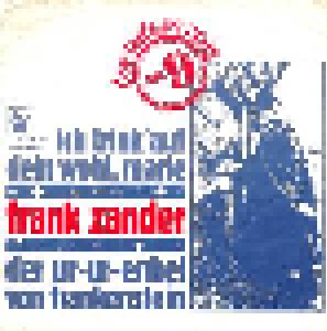 Cover - Frank Zander: Ich Trink Auf Dein Wohl, Marie