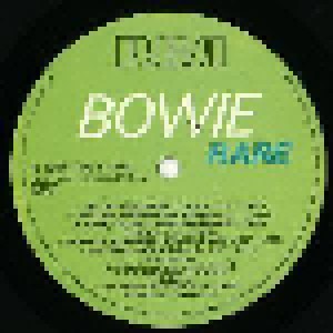 David Bowie: Rare (LP) - Bild 3
