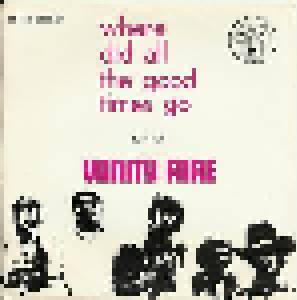 Vanity Fare: Where Did All The Good Times Go - Cover