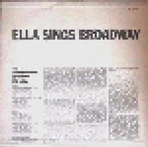 Ella Fitzgerald: Ella Sings Broadway (LP) - Bild 2