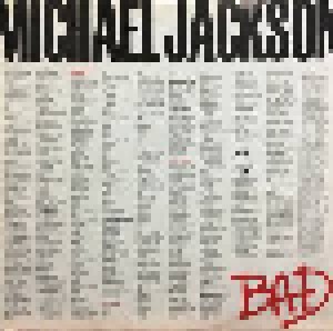 Michael Jackson: Bad (LP) - Bild 8