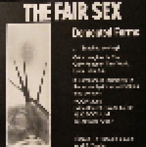 The Fair Sex: Demented Forms (LP) - Bild 5