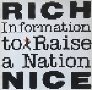 Cover - Rich Nice: Information To Raise A Nation
