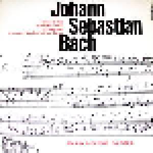 Johann Sebastian Bach: Partita D-Dur - Toccata E-Moll - 2 Ricercare Aus Dem Musikalischen Opfer - Cover