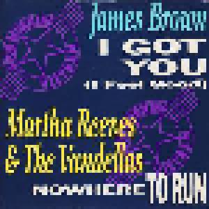 James Brown, Martha Reeves & The Vandellas: I Got You (I Feel Good) / Nowhere To Run - Cover