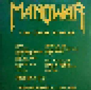 Manowar: Live Docks 10.04.89 (2-LP) - Bild 2