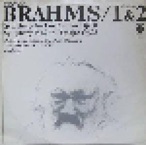 Johannes Brahms: Symphonies 1 & 2 - Cover