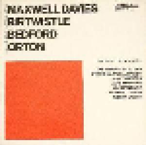 Peter Maxwell Davies, Harrison Birtwistle, David Bedford, Richard Orton: New Music From London - Cover