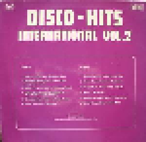 Disco-Hits International Vol. 2 (LP) - Bild 2