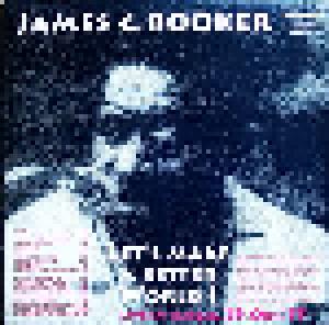 James Booker: Let's Make A Better World! Live In Leipzig, 29. Okt. '77 - Cover