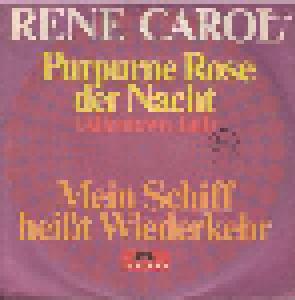 René Carol: Purpurne Rose Der Nacht (Allentown Jail) - Cover