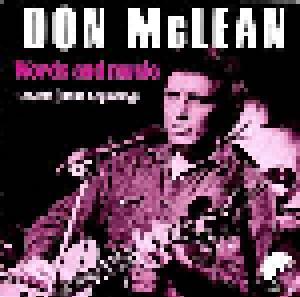 Don McLean: Words And Music - Cover