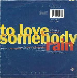 Jimmy Somerville: To Love Somebody (7") - Bild 2