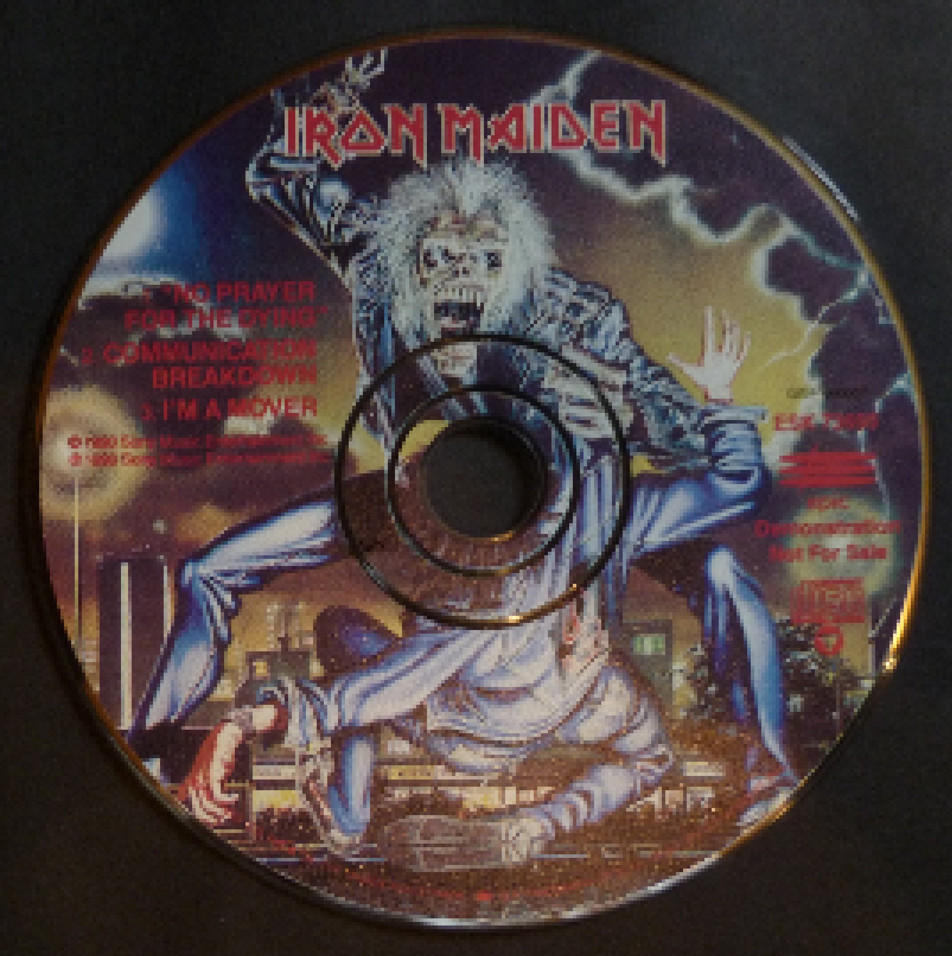 Bring Your Babe To The Slaughter Promo Single CD Von Iron Maiden