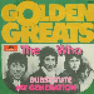 The Who: Golden Greats: Substitute / My Generation - Cover