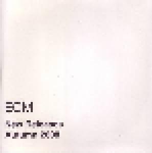 Ecm New Releases Autumn 2008 - Cover