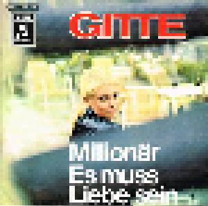 Gitte: Millionär - Cover