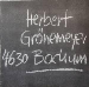 Herbert Grönemeyer: 4630 Bochum - Cover