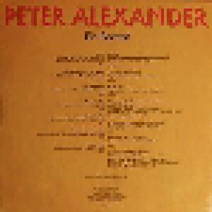 Peter Alexander: Peter Alexander - Ein Porträt (LP) - Bild 2