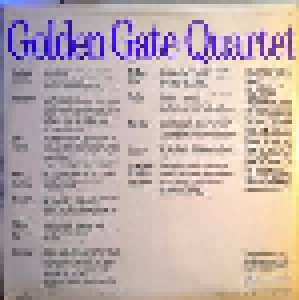 The Golden Gate Quartet: Golden Gate Quartet (LP) - Bild 3