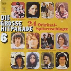 Cover - Mario Aita: Grosse Hitparade 6 - 24 Original-Spitzenschlager, Die