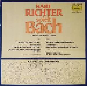 Johann Sebastian Bach: Karl Richter Spielt Bach (LP) - Bild 2