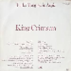 King Crimson: Larks' Tongues In Aspic (LP) - Bild 2