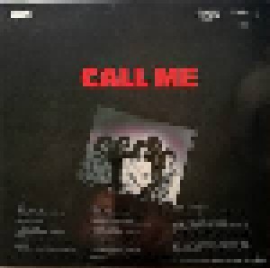 Call Me: Call Me (LP) - Bild 2