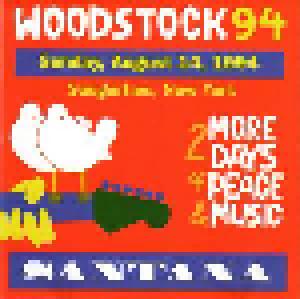 Santana: Woodstock 94 - Cover