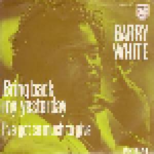 Barry White: Bring Back My Yesterday - Cover