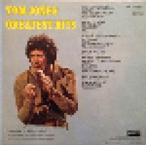 Tom Jones: Tom Jones' Greatest Hits (LP) - Bild 2