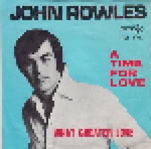 John Rowles: Time For Love, A - Cover