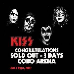 KISS: Congratulations Sold Out - 3 Days Cobo Arena - Cover