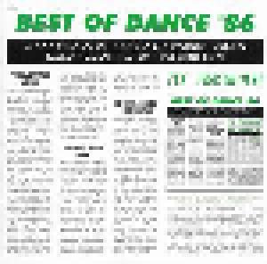 Best Of Dance '86 - Cover