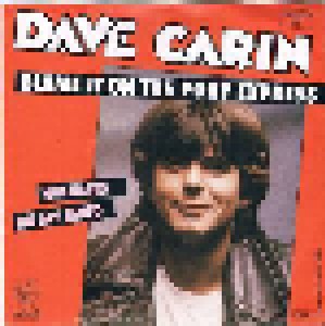 Cover - Dave Carin: Blame It On The Pony Express