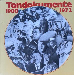 Tondokumente 1900-1972 - Cover
