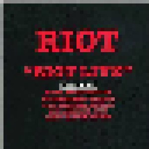 Riot: Riot Live (CD) - Bild 1
