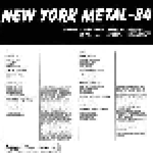 New York Metal-84 (LP) - Bild 2