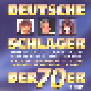 Cover - Tony Belmonte: Deutsche Schlager Der 70er 1977 Folge 8