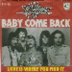 Player: Baby Come Back (7") - Bild 1