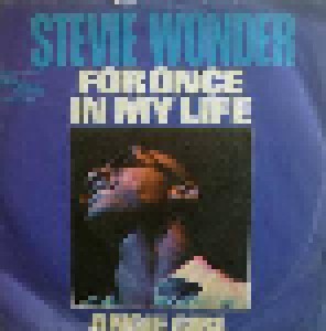 Stevie Wonder: For Once In My Life (7") - Bild 1
