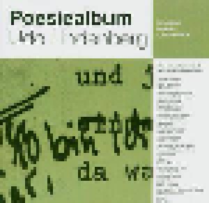Cover - Benjamin von Stuckrad-Barre: Poesiealbum Udo Lindenberg