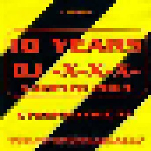 Cover - Retrosic, The: 10 Years DJ -X-X-X- Sampler 2004 - CYBERGOTHIC.NL