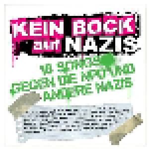 Cover - Fehlschlag: Kein Bock Auf Nazis - 18 Songs Gegen Die NPD Und Andere Nazis