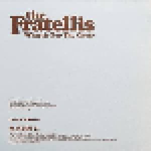 The Fratellis: Whistle For The Choir (Promo-Single-CD) - Bild 2