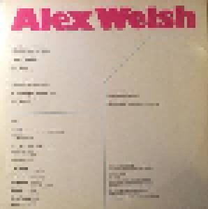 Alex Welsh: Alex Welsh (LP) - Bild 2