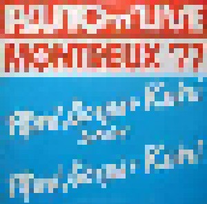 Cover - Pfuri, Gorps & Kniri: Montreux '77